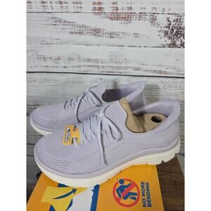 Sketchers Slip-Ins Summits Pure Vibrance Women's 8.5 Lavendar Sneaker NIB